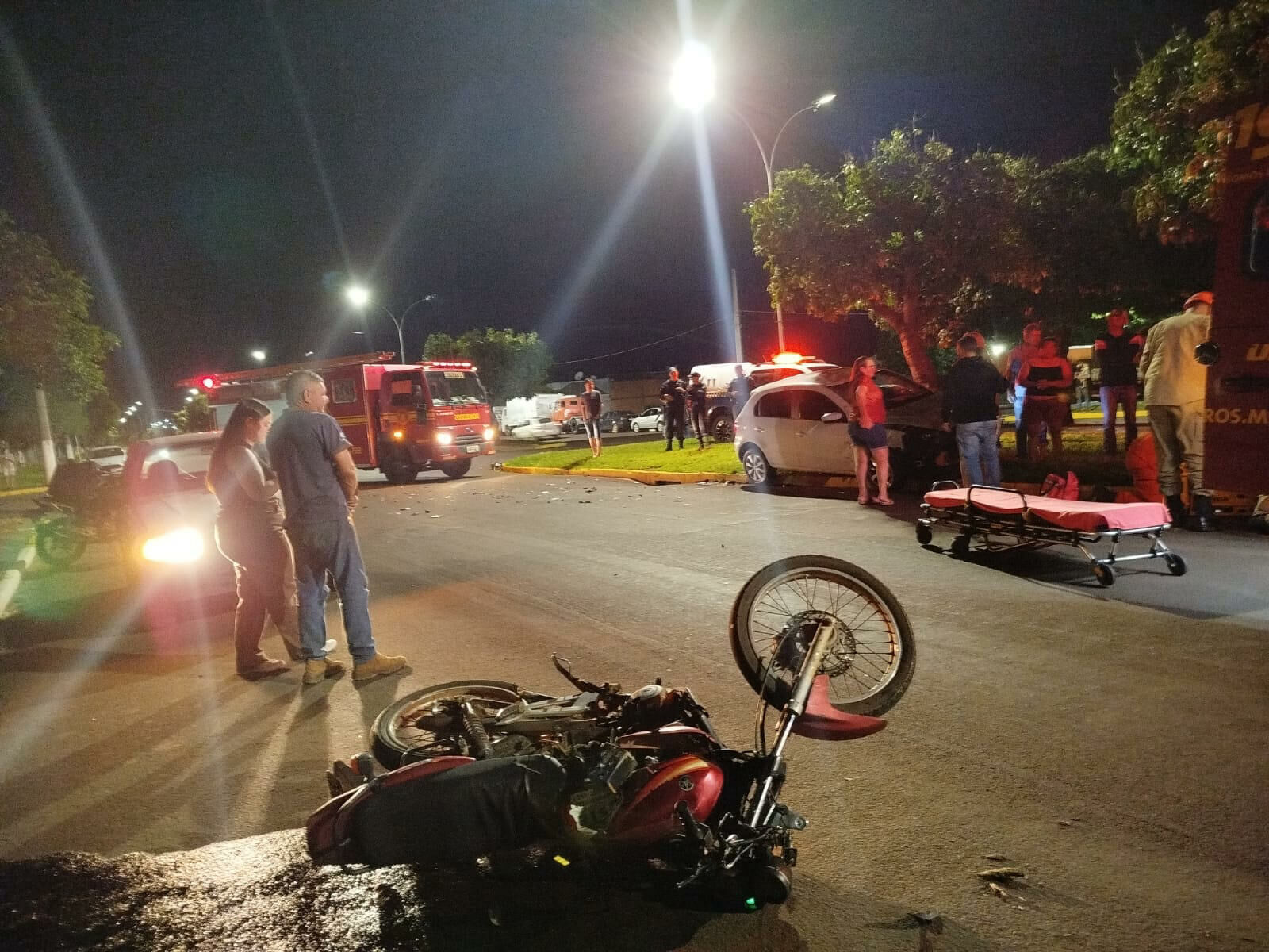 Imagem de compartilhamento para o artigo Motociclista que cruzou preferencial morre após colisão em São Gabriel do Oeste da MS Todo dia